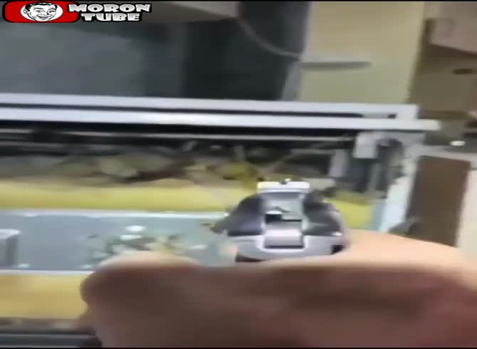 Video :A comical effort to kill a mouse goes horribly wrong
